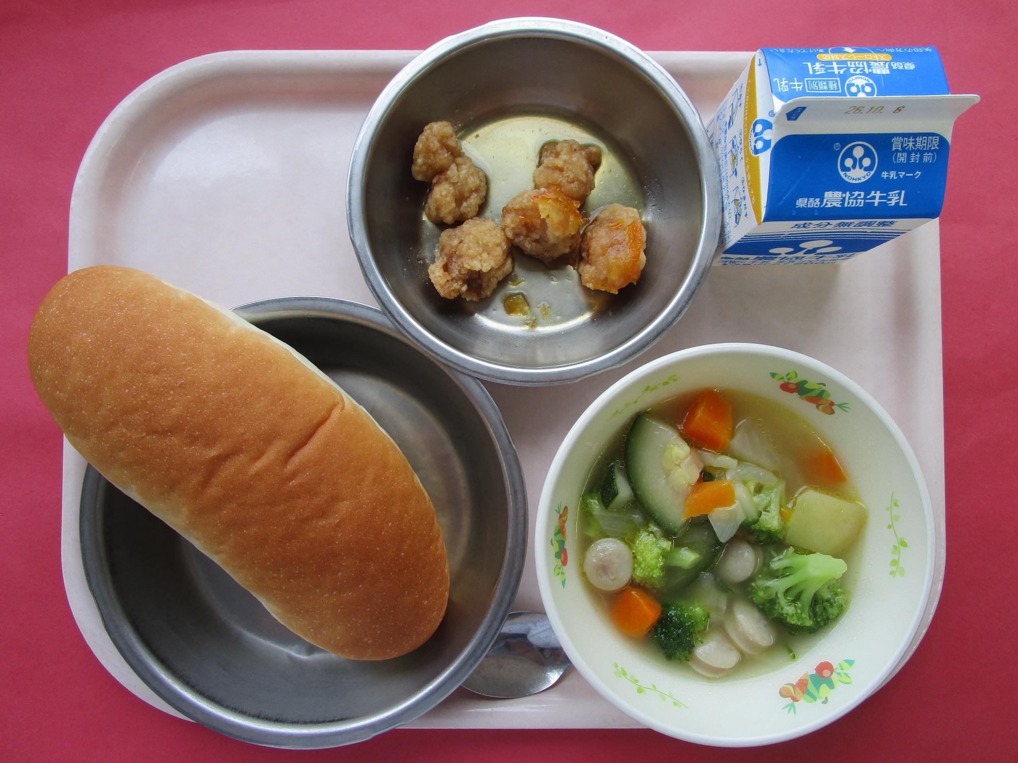 令和8年9月29日の給食画像A
