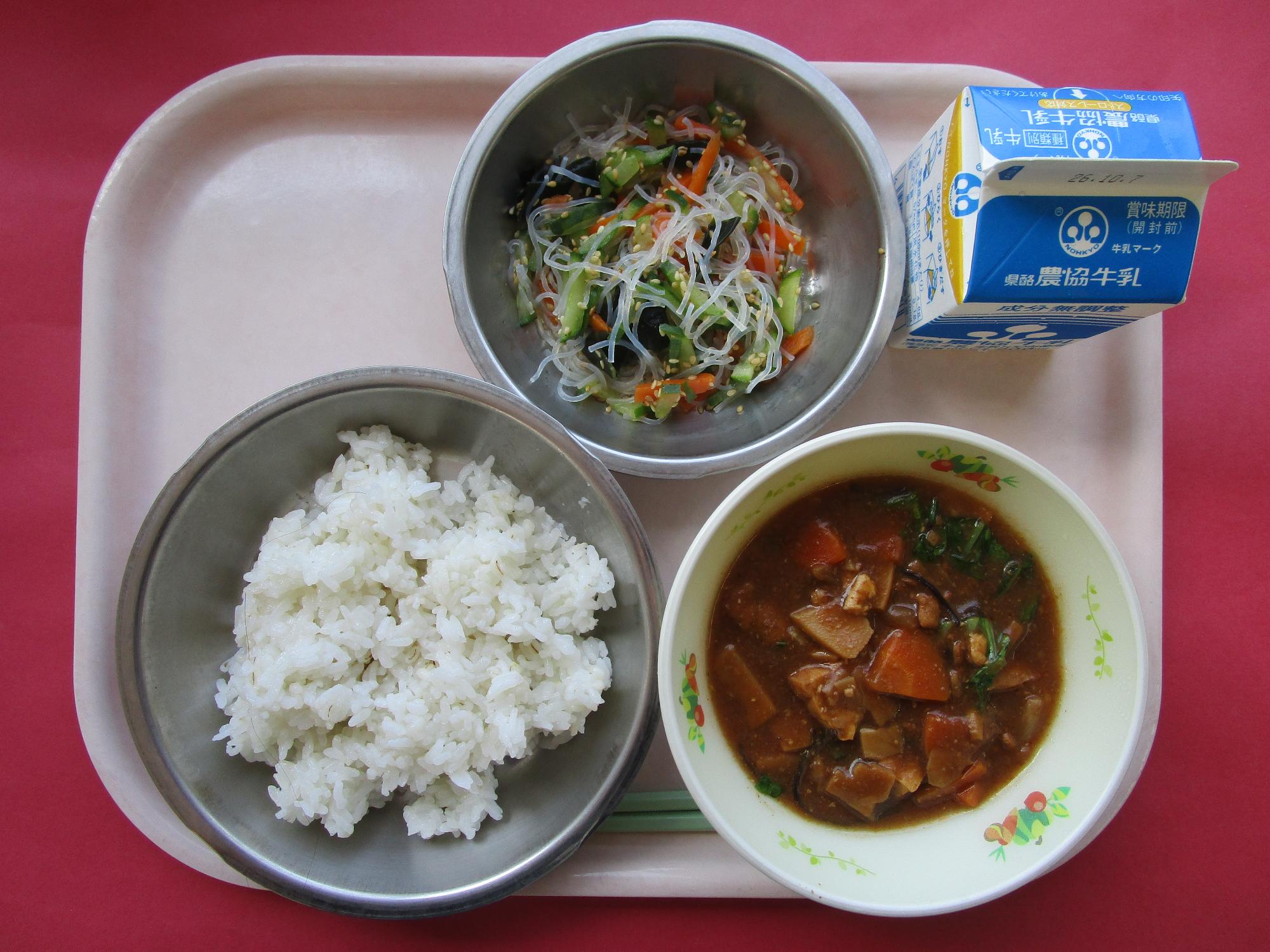 令和8年9月30日の給食画像A