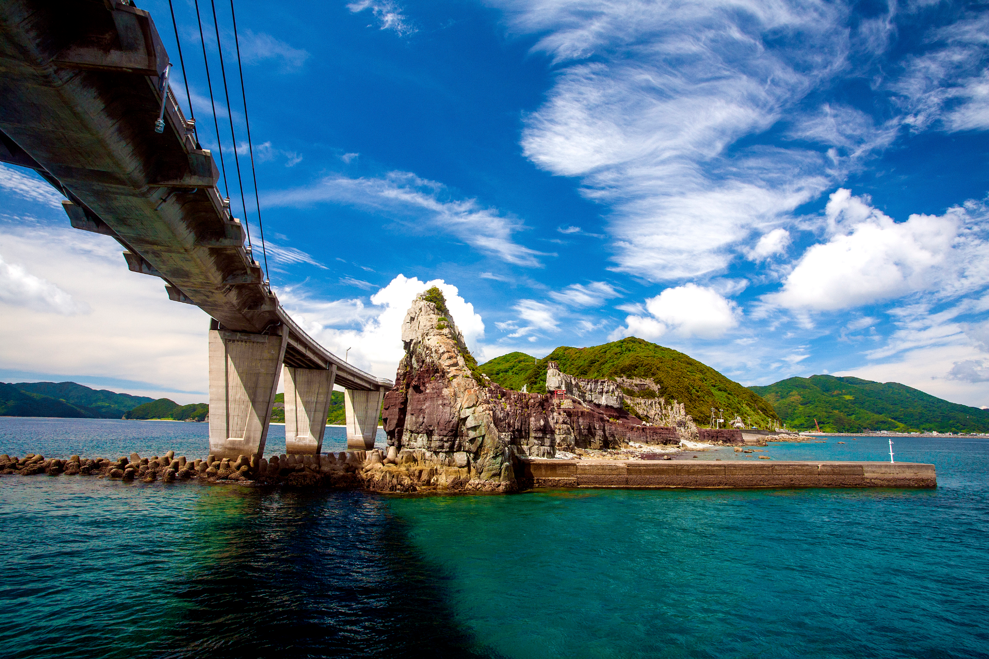 甑島の海の風景