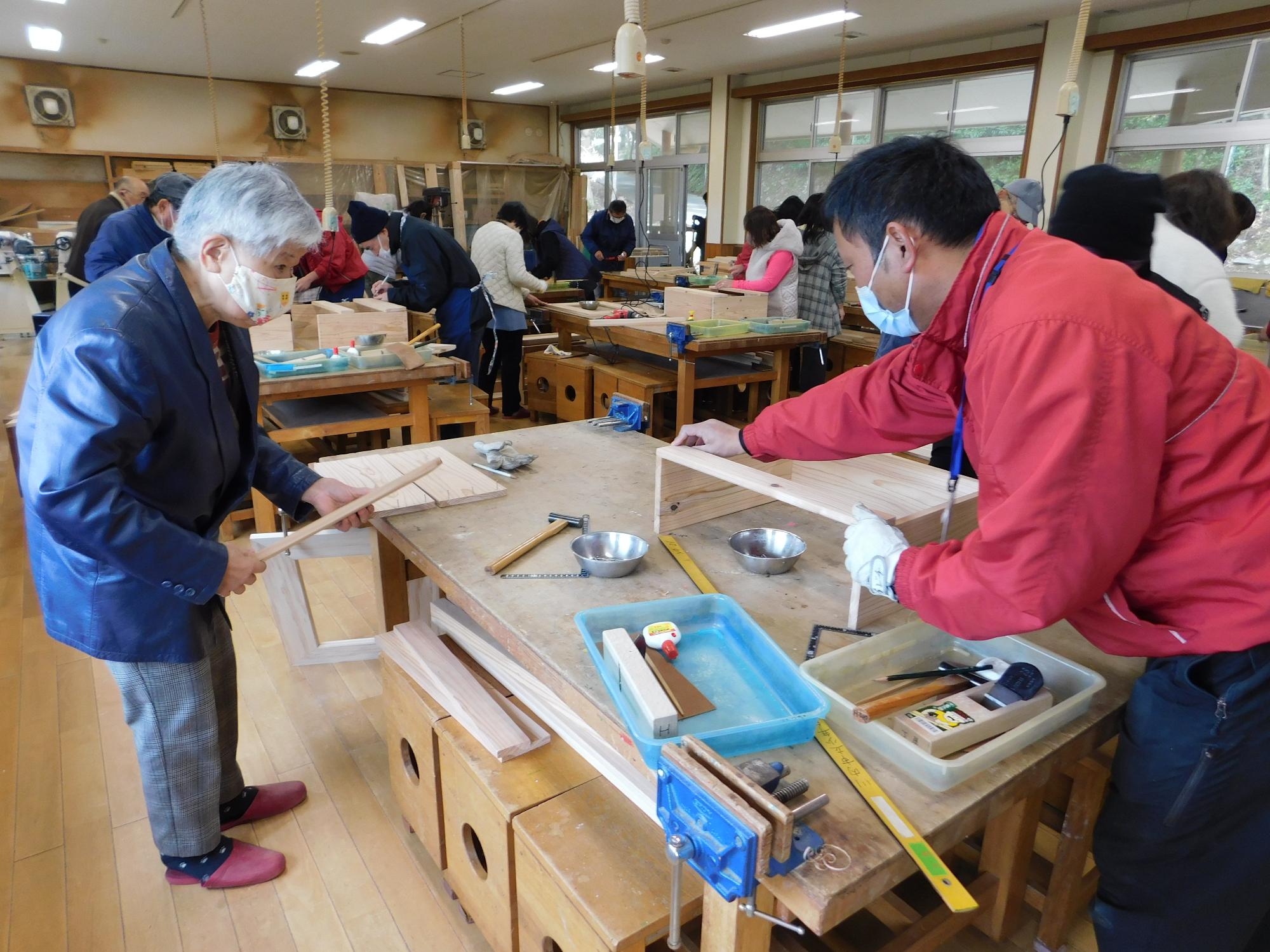 森の学校木工