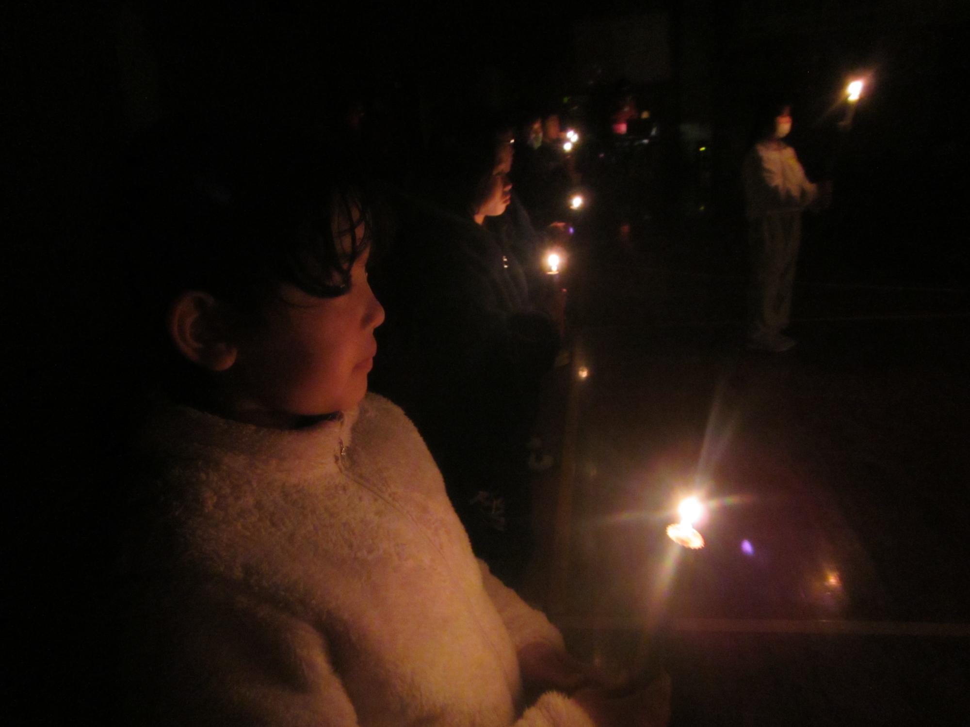 灯のつどいの様子