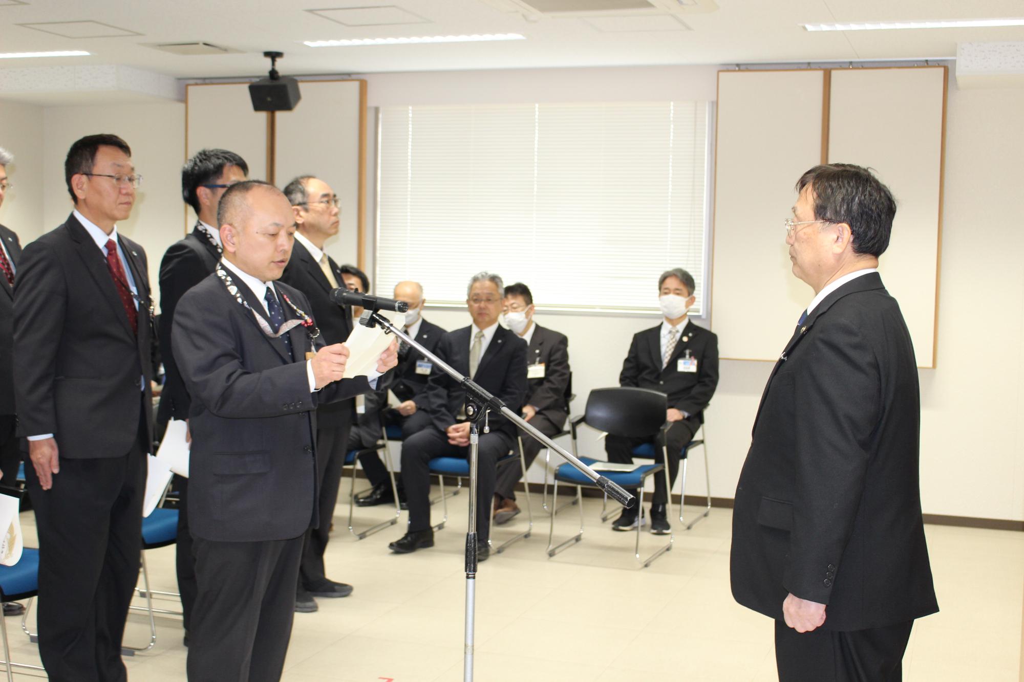 代表者謝辞